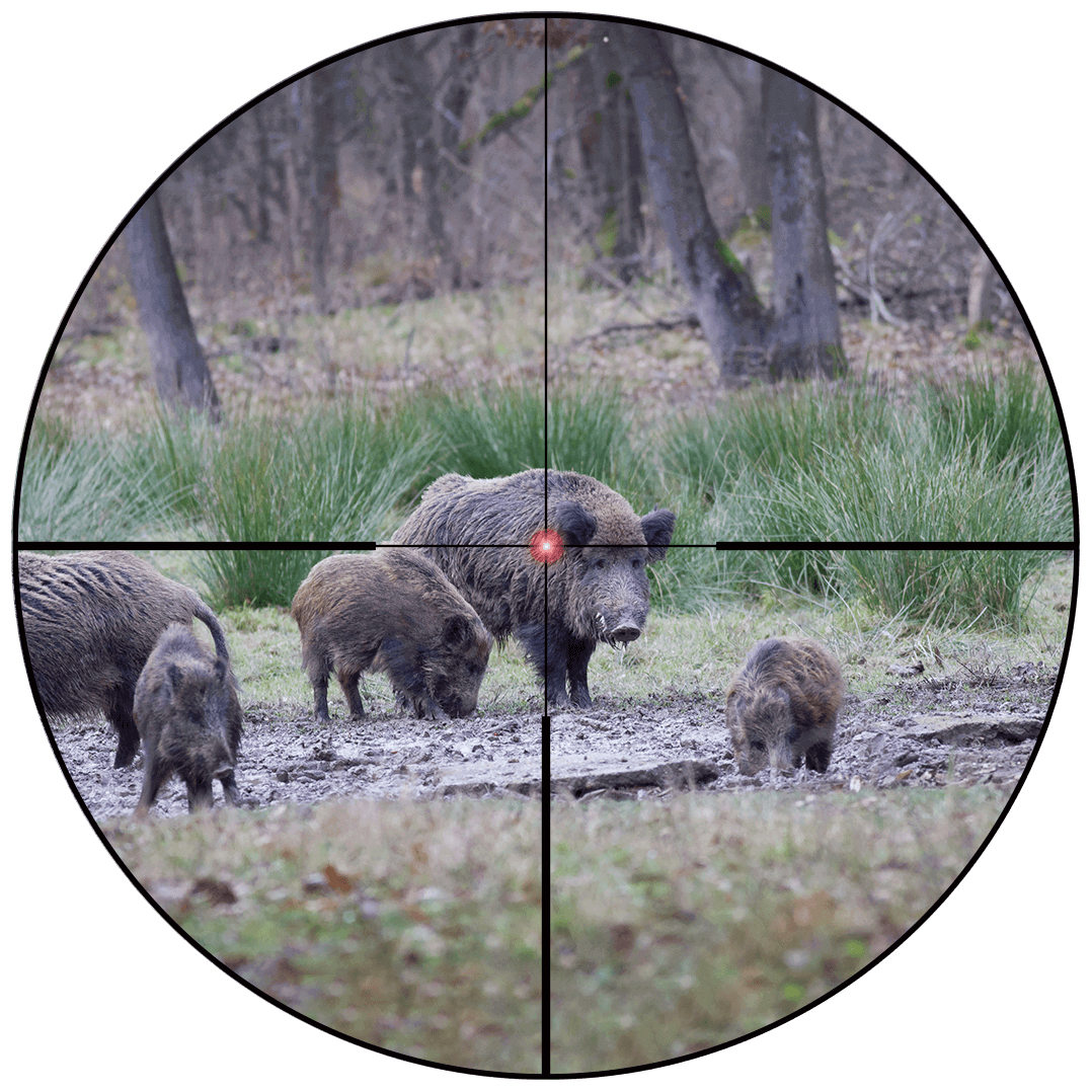 Vector Optics Constantine 1-10x24 Riflescope Fiber Dot Reticle Scoc-35