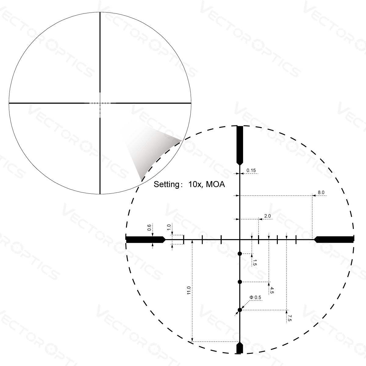 Vector Optics Hugo 4-16x44 SFP Riflescope Scol-29