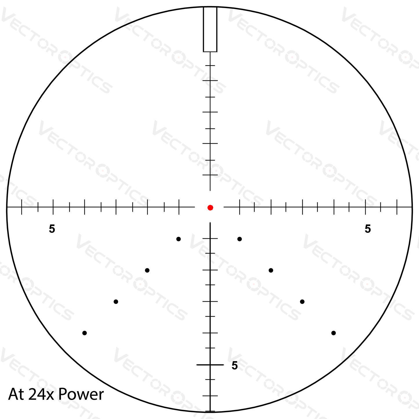 Vector Optics Veyron 6-24x44 IR First Focal Plane Riflescope Illuminated Scff-37