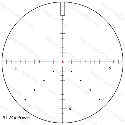 Vector Optics Veyron 6-24x44 IR First Focal Plane Riflescope Illuminated Scff-37