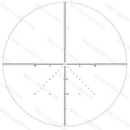 Vector Optics Veyron 6-24x44 IR First Focal Plane Riflescope Illuminated Scff-37