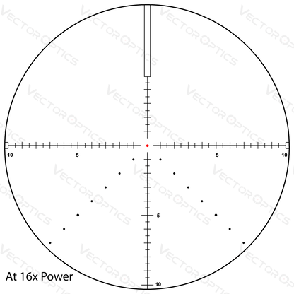 Vector Optics Veyron 4-16x44 IR First Focal Plane Riflescope Illuminated Scff-38