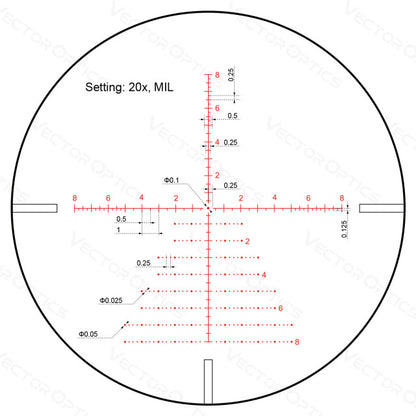 Vector Optics Continental x6 5-30x56 SFP ZERO STOP Tactical Riflescope SCOL-47