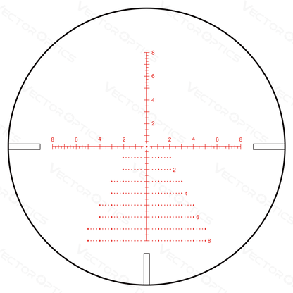 Vector Optics Continental x8 3-24x56 SFP ZERO STOP Tactical Scope ED Scol-t50