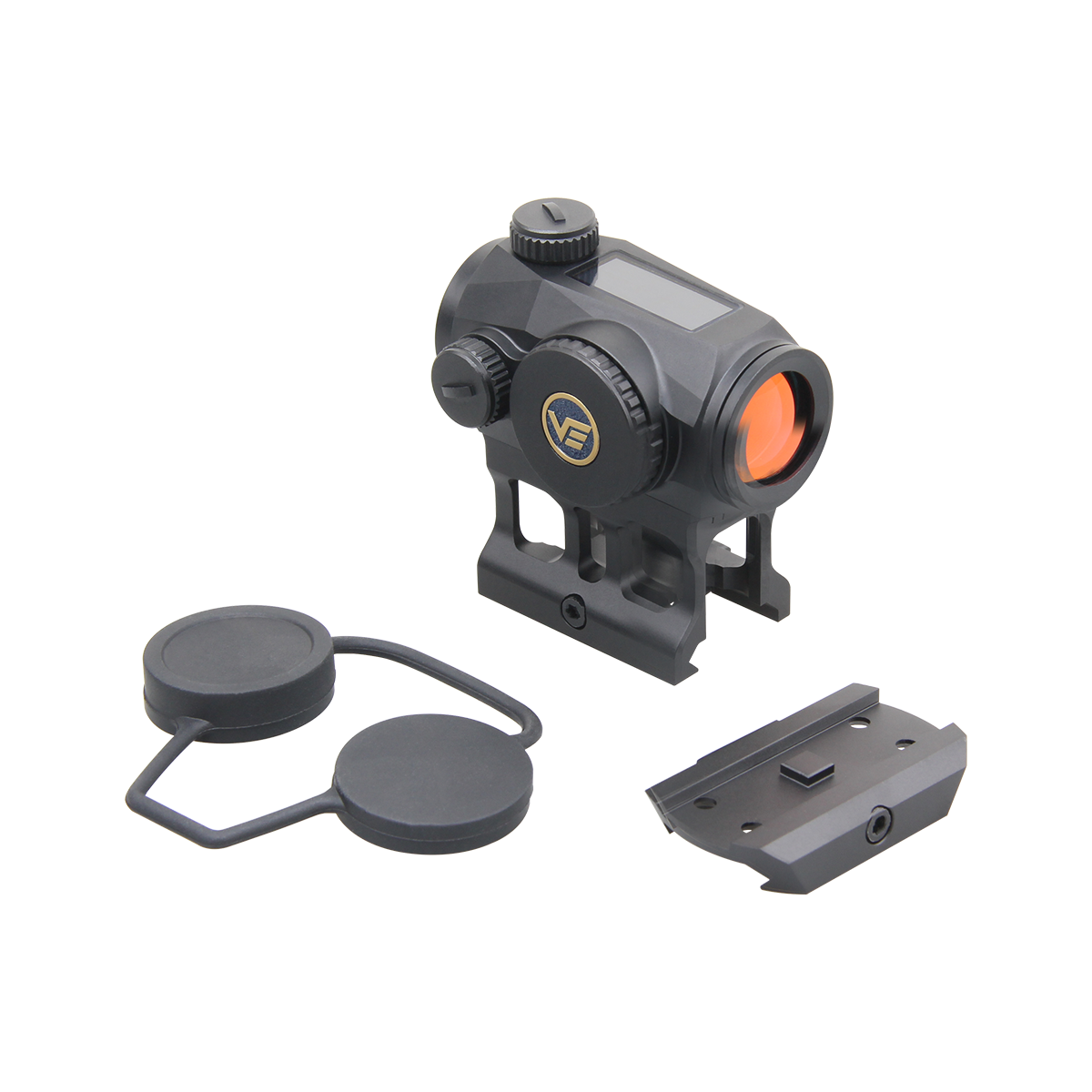 Vector Optics Scrapper 1x22 Solar Power Multi Reticle Red Dot Sight Scrd-sm45