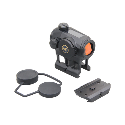 Vector Optics Scrapper 1x22 Solar Power Multi Reticle Red Dot Sight Scrd-sm45