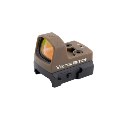 Vector Optics Frenzy-S 1x16x22 Engineering Polymer AUT Red Dot Sight FDE Scrd-56