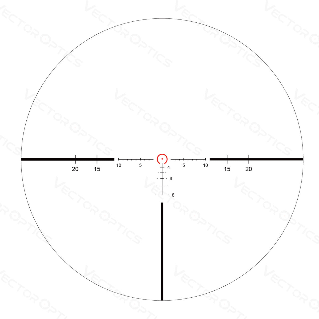 Vector Optics Continental x6 1-6x24 Tactical LPVO Riflescope FDE SOC-34