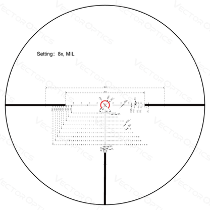 Vector Optics Constantine 1-8x24 SFP Riflescope Scoc-27