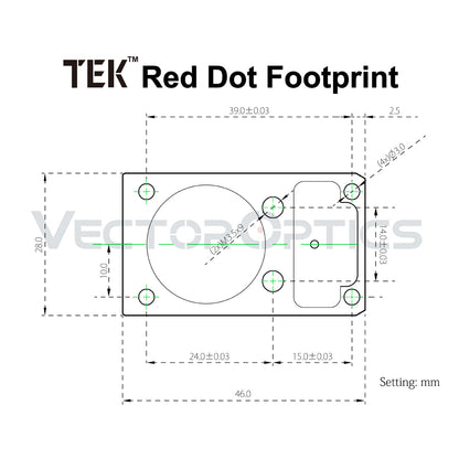 Vector Optics Frenzy 1x17x24 Pistol Red Dot Sight SCRD-19II