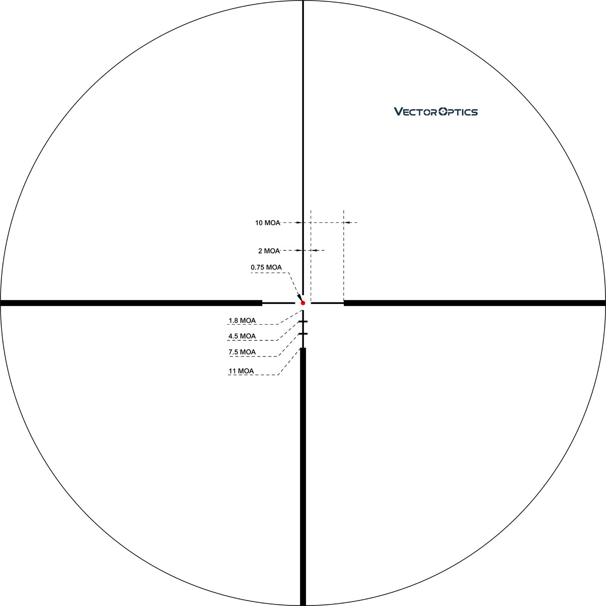 Vector Optics Continental x6 2-12x50 G4 Hunting Riflescope SCOM-15