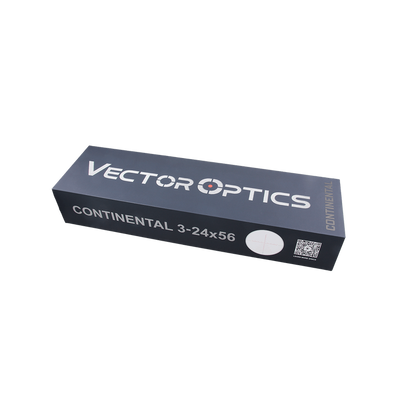 Vector Optics Continental x8 3-24x56 SFP ZERO STOP Tactical Scope ED Scol-t50