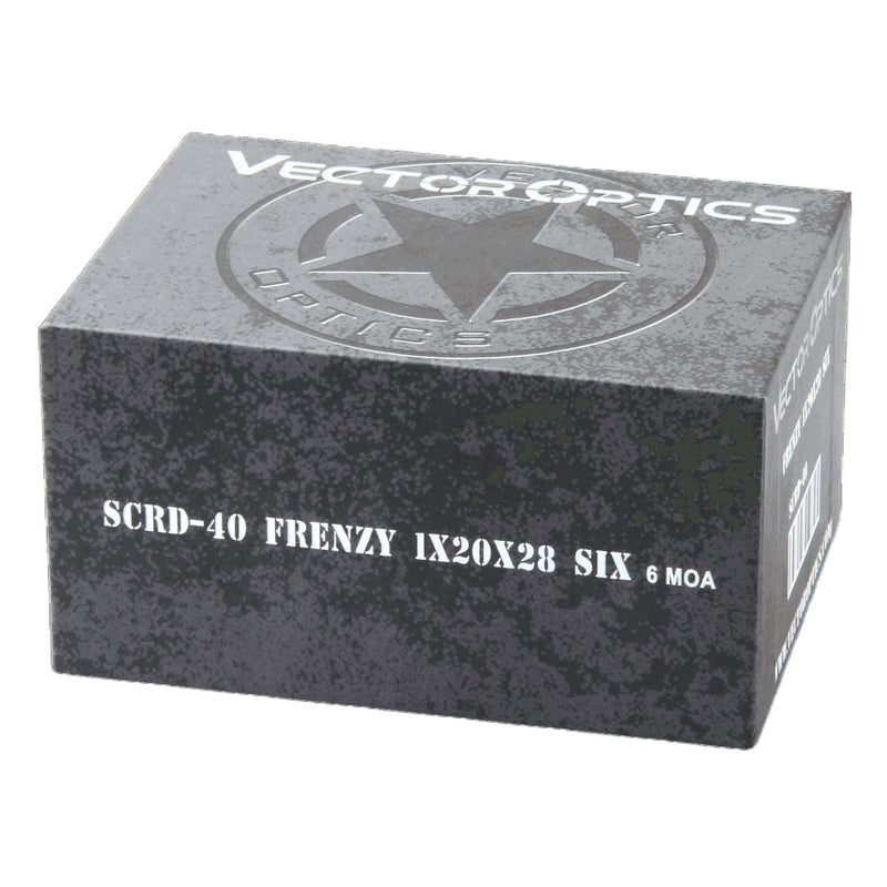 Vector Optics Frenzy 1x20x28 6MOA Red Dot Sight Scrd-40