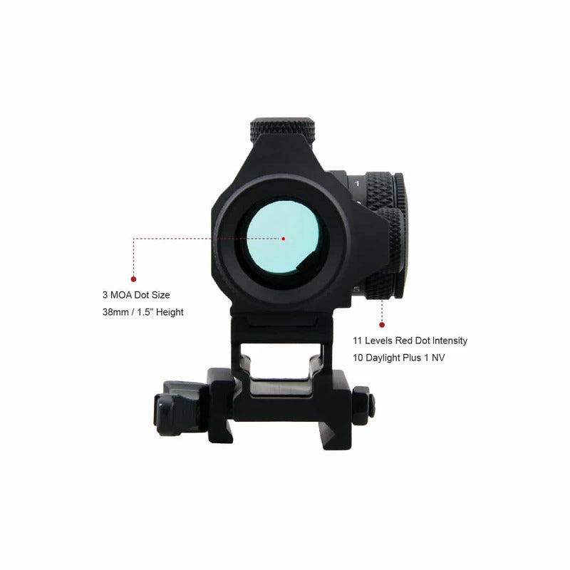 Vector Optics Maverick 1x22 GenII Red Dot Sight Scrd-12ii