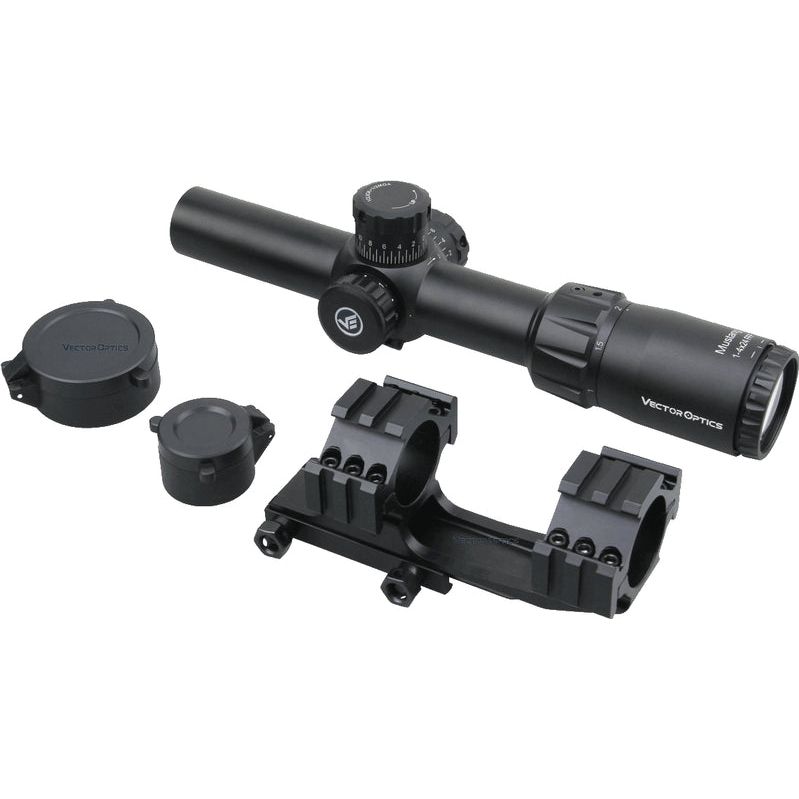 トイガン Vector Optics SCFF-36 Mustang 1-4x24 FFP 1-4x LPVO | Mustang 1-4x24 FFP .22LR Rifle Scope – Vector