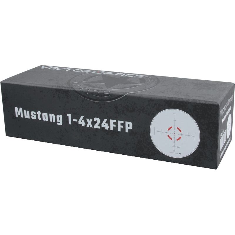 トイガン Vector Optics SCFF-36 Mustang 1-4x24 FFP 1-4x LPVO | Mustang 1-4x24 FFP .22LR Rifle Scope – Vector