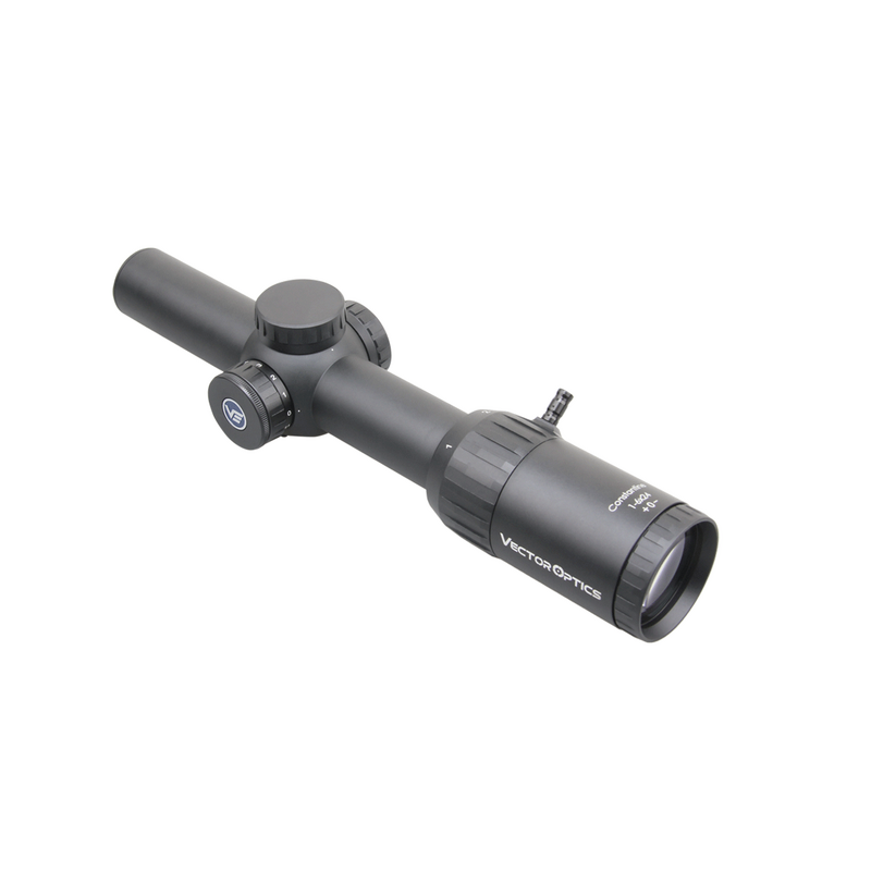 Vector Optics Constantine 1-6x24i Riflescope Fiber Dot Reticle Scoc-36