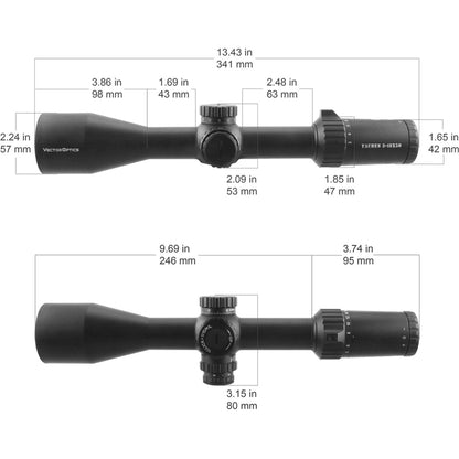 Vector Optics Taurus 3-18x50 FFP Riflescope SCFF-11