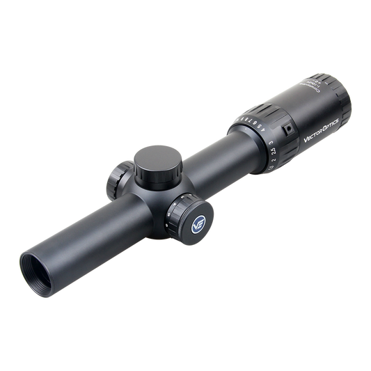 Vector Optics Constantine 1-10x24 Riflescope Fiber Dot Reticle Scoc-35