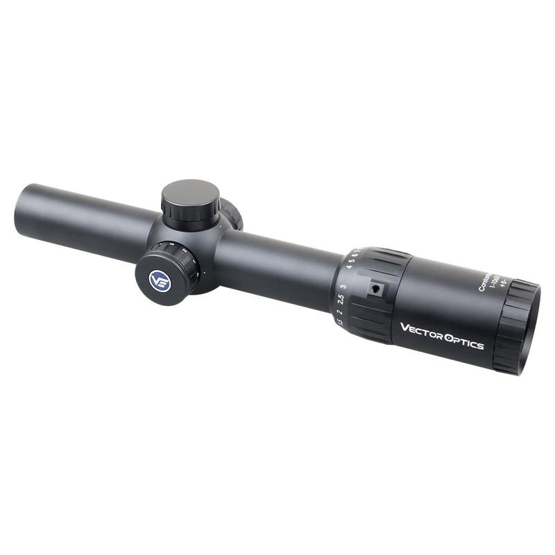 Vector Optics Constantine 1-10x24 Riflescope Fiber Dot Reticle Scoc-35