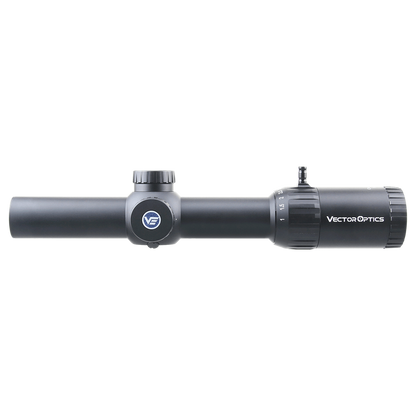 Vector Optics Constantine 1-10x24 Riflescope Fiber Dot Reticle Scoc-35