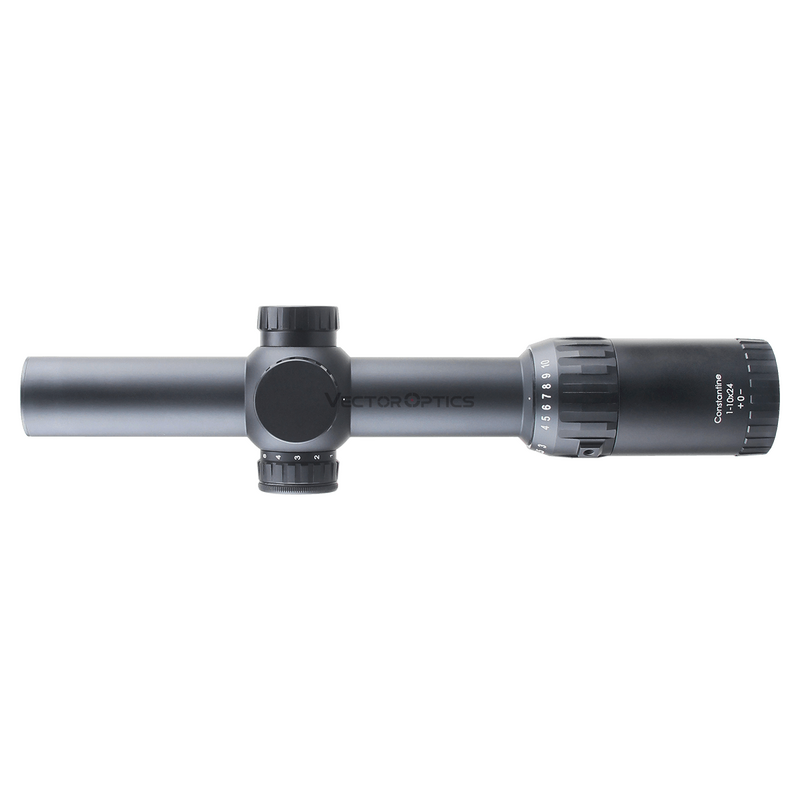 Vector Optics Constantine 1-10x24 Riflescope Fiber Dot Reticle Scoc-35