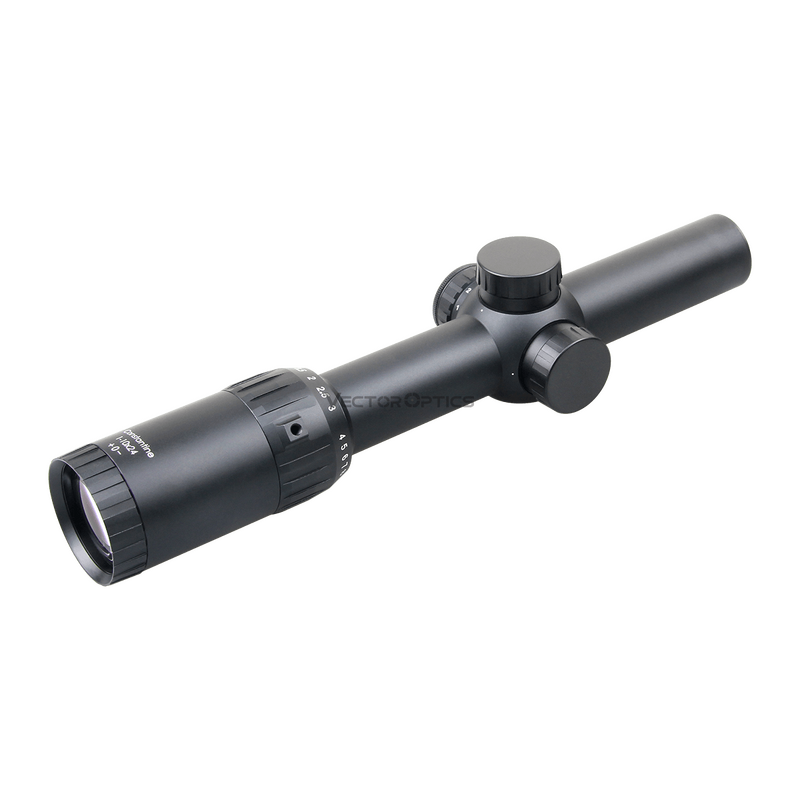 Vector Optics Constantine 1-10x24 Riflescope Fiber Dot Reticle Scoc-35