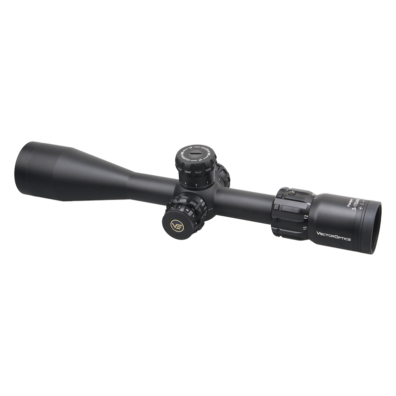 Vector Optics Paragon 3-15x44 1in Riflescope Zero-Stop SCOM-T37