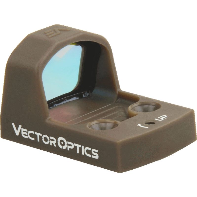 Vector Optics Frenzy-S 1x16x22 Engineering Polymer AUT Red Dot Sight FDE Scrd-56