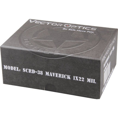 Vector Optics Maverick 1x22 Rubber Cover Red Dot Sight Scrd-38