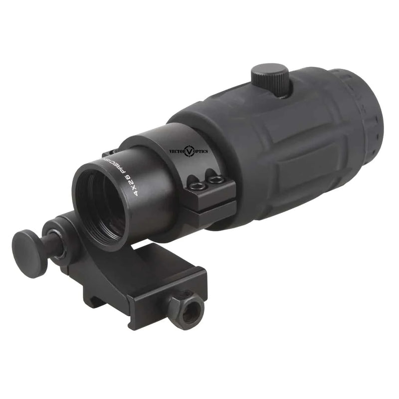 Vector Optics Maverick 4x26 Magnifier w/ Flip Side Mount Scmf-14